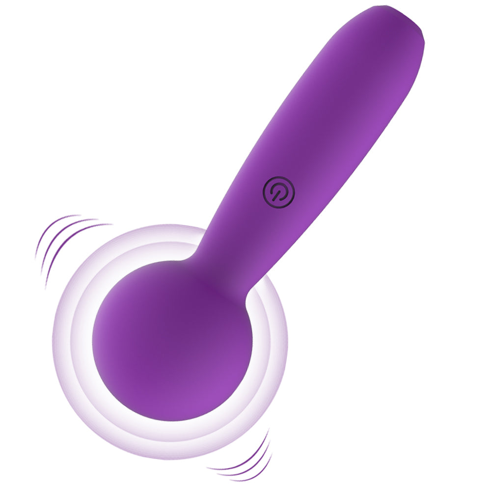 Lila Vibrator mit Vibrationseffekt
