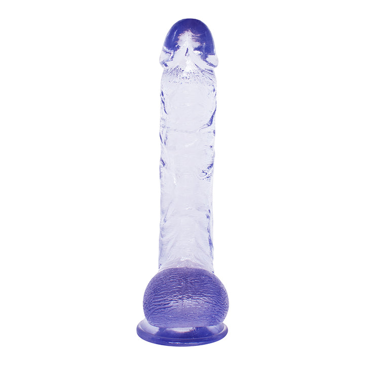 Blauer Dildo mit Saugnapf