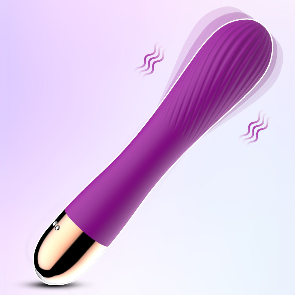 Lila Vibrator mit Vibrationseffekten