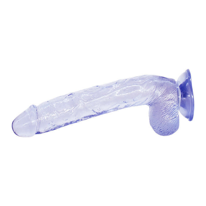 Transparenter Dildo mit Saugnapf