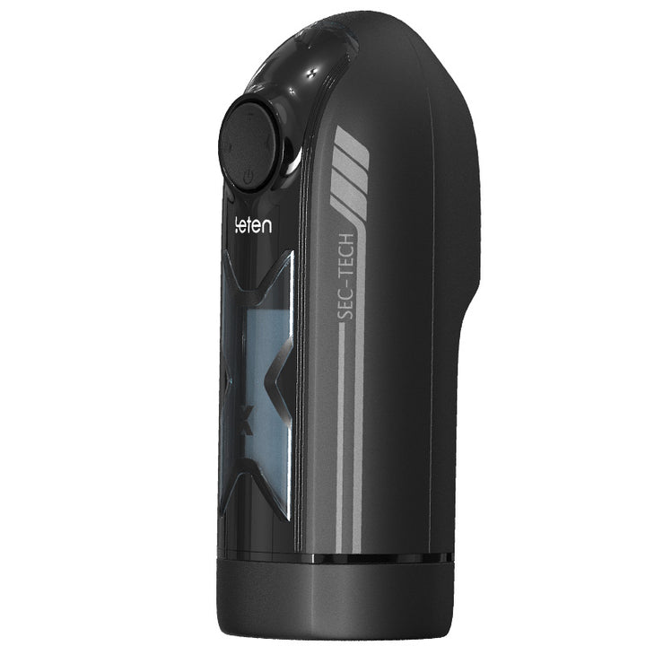 Schwarzes, technisches Gerät mit Display