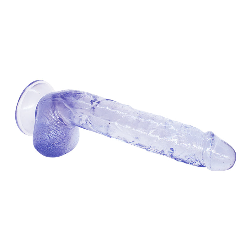 Transparenter Dildo mit Saugnapf