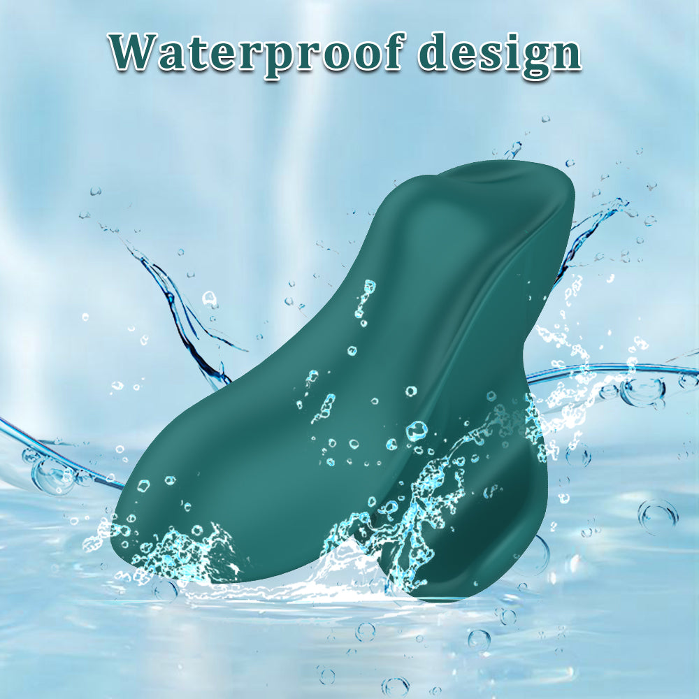 Wasserdichtes Design, grünes Objekt