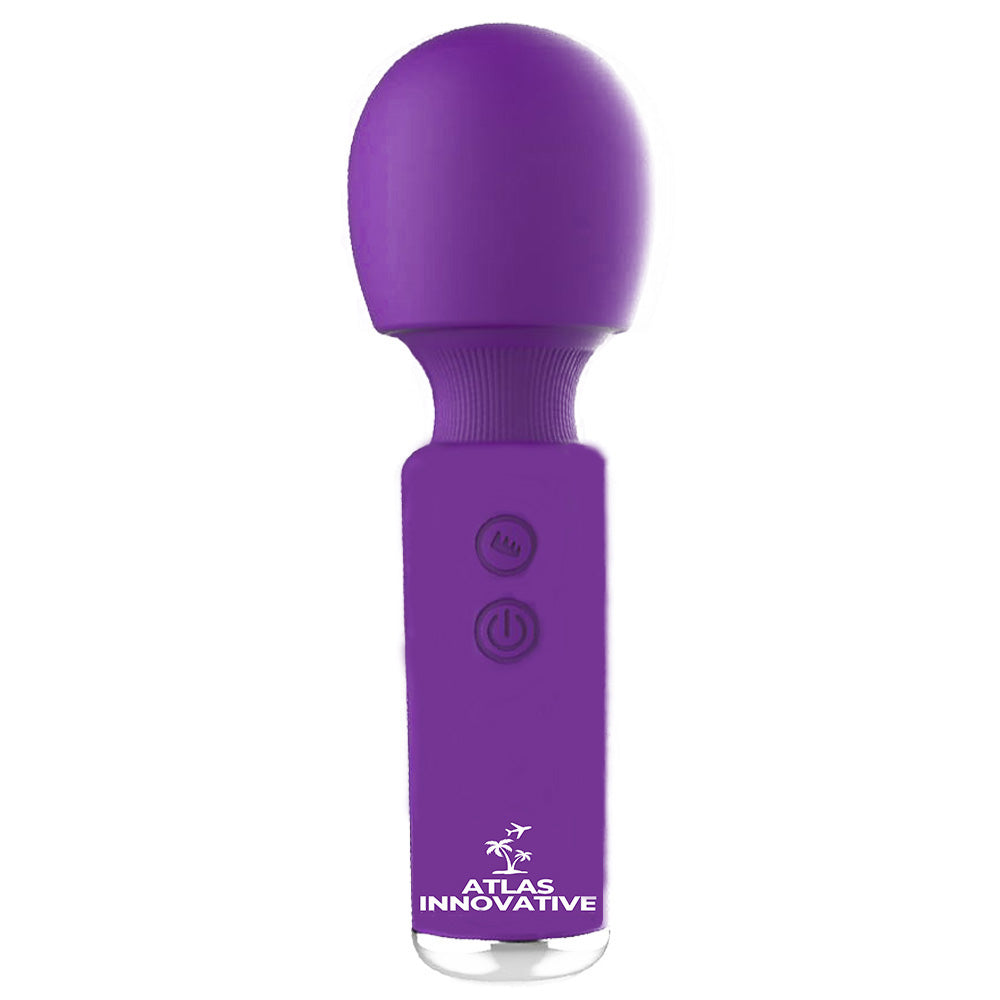 Lila Massagegerät mit Knöpfen