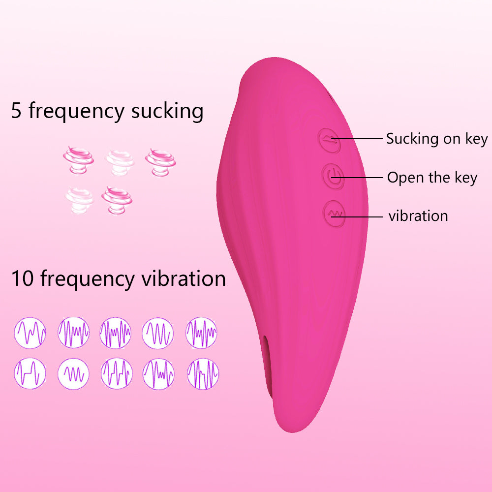 Rosa Vibrator mit Funktionsbeschreibung