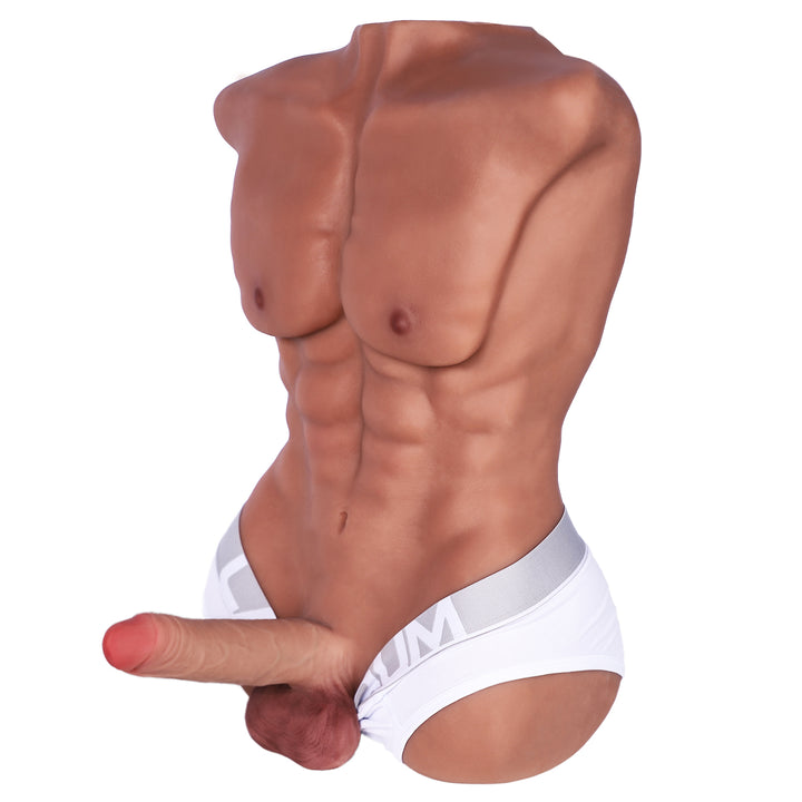 Männlicher Sexpuppen-Torso mit Unterwäsche