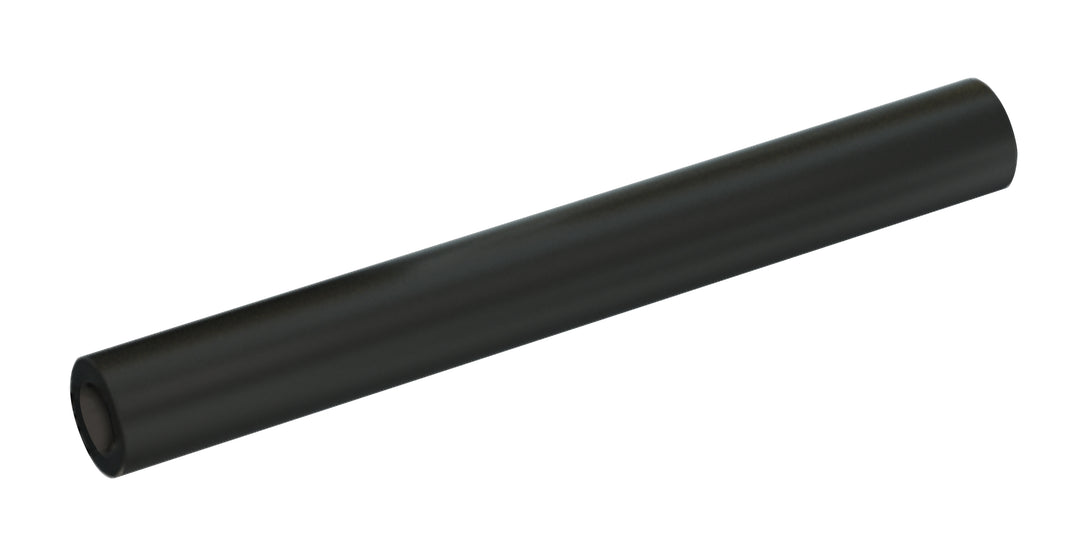 Schwarzer zylindrischer Stab