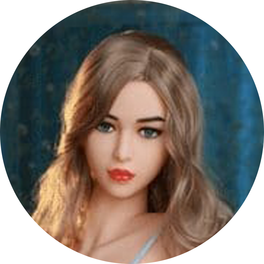 Sexpuppe mit blonden Haaren