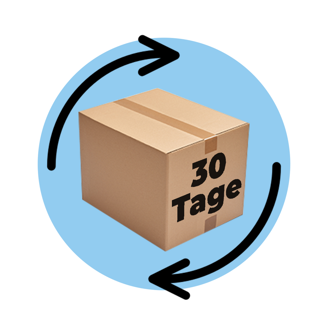 Paket mit "30 Tage" Rückgabegarantie