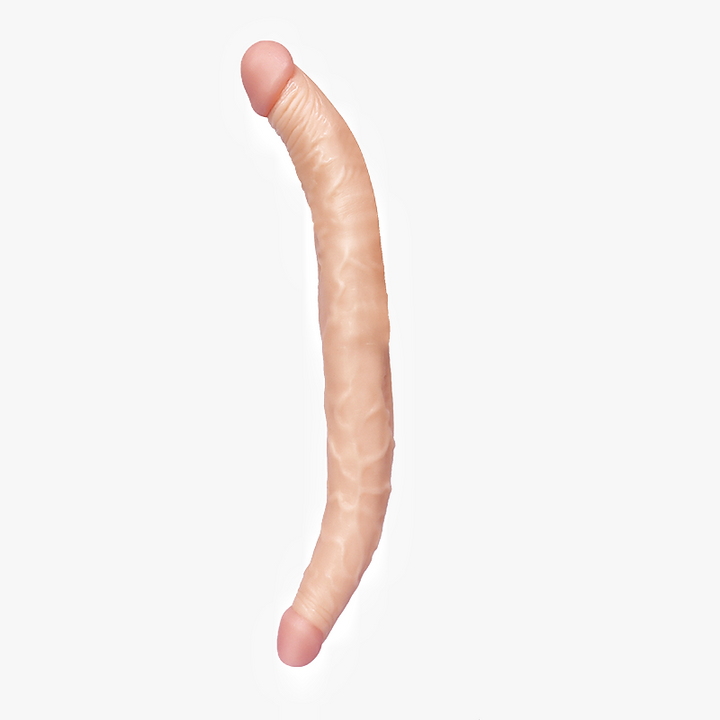 35cm Double Dildo 3D Veins Testicles