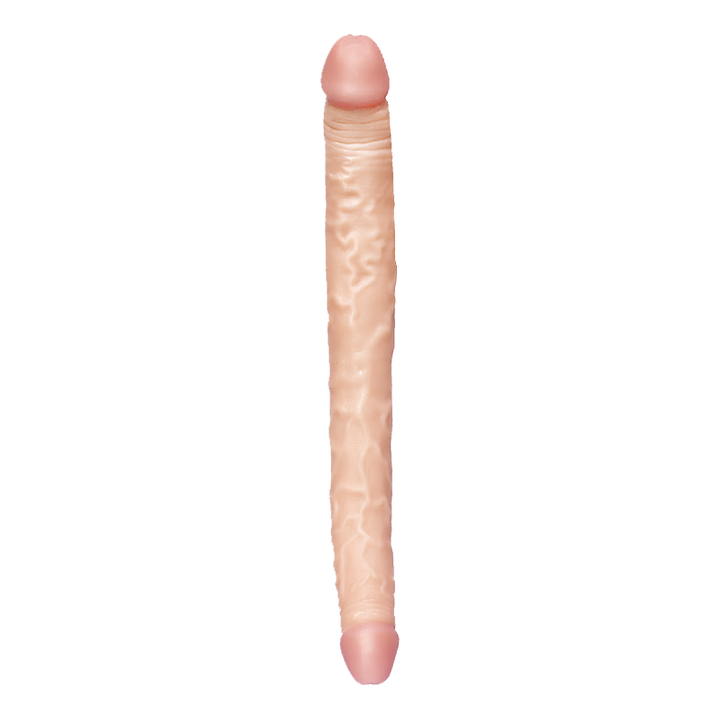 35cm Double Dildo 3D Veins Testicles