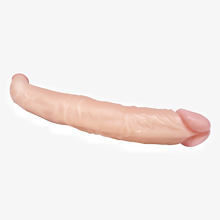 35cm Double Dildo 3D Veins Testicles