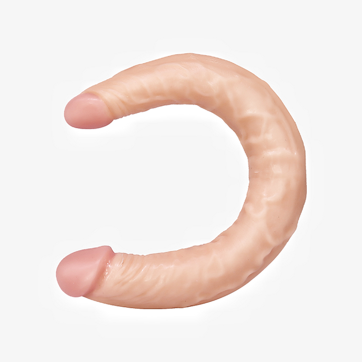 35cm Double Dildo 3D Veins Testicles