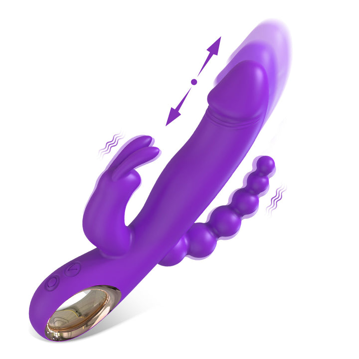 marielove 20cm Rabbit Vibrator 3in1 Stimulation