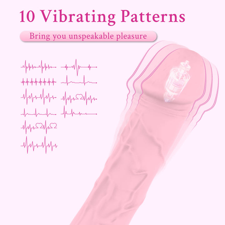 Vibrator mit zehn Vibrationsmustern