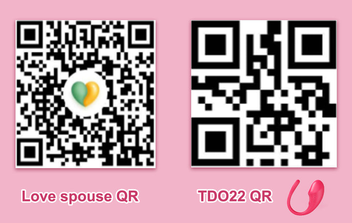 QR-Codes auf rosa Hintergrund