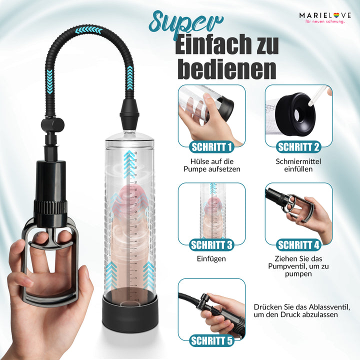 marielove Penis Pumpe mit Zugriff