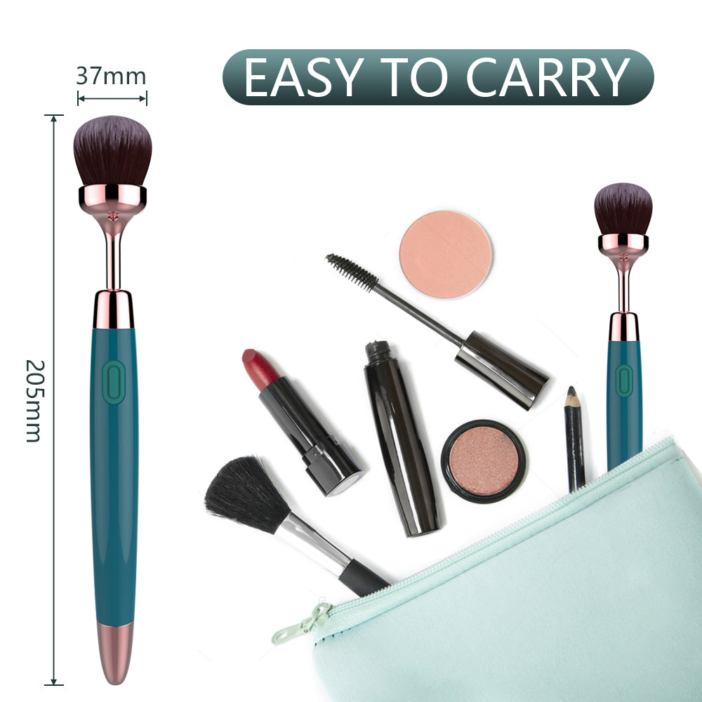 Make-up-Pinsel und Kosmetikprodukte