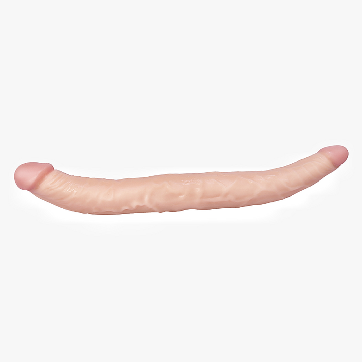 35cm Double Dildo 3D Veins Testicles