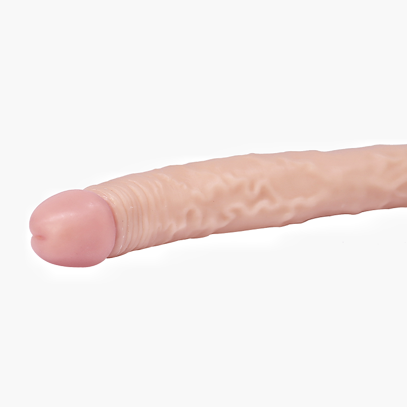 35cm Double Dildo 3D Veins Testicles