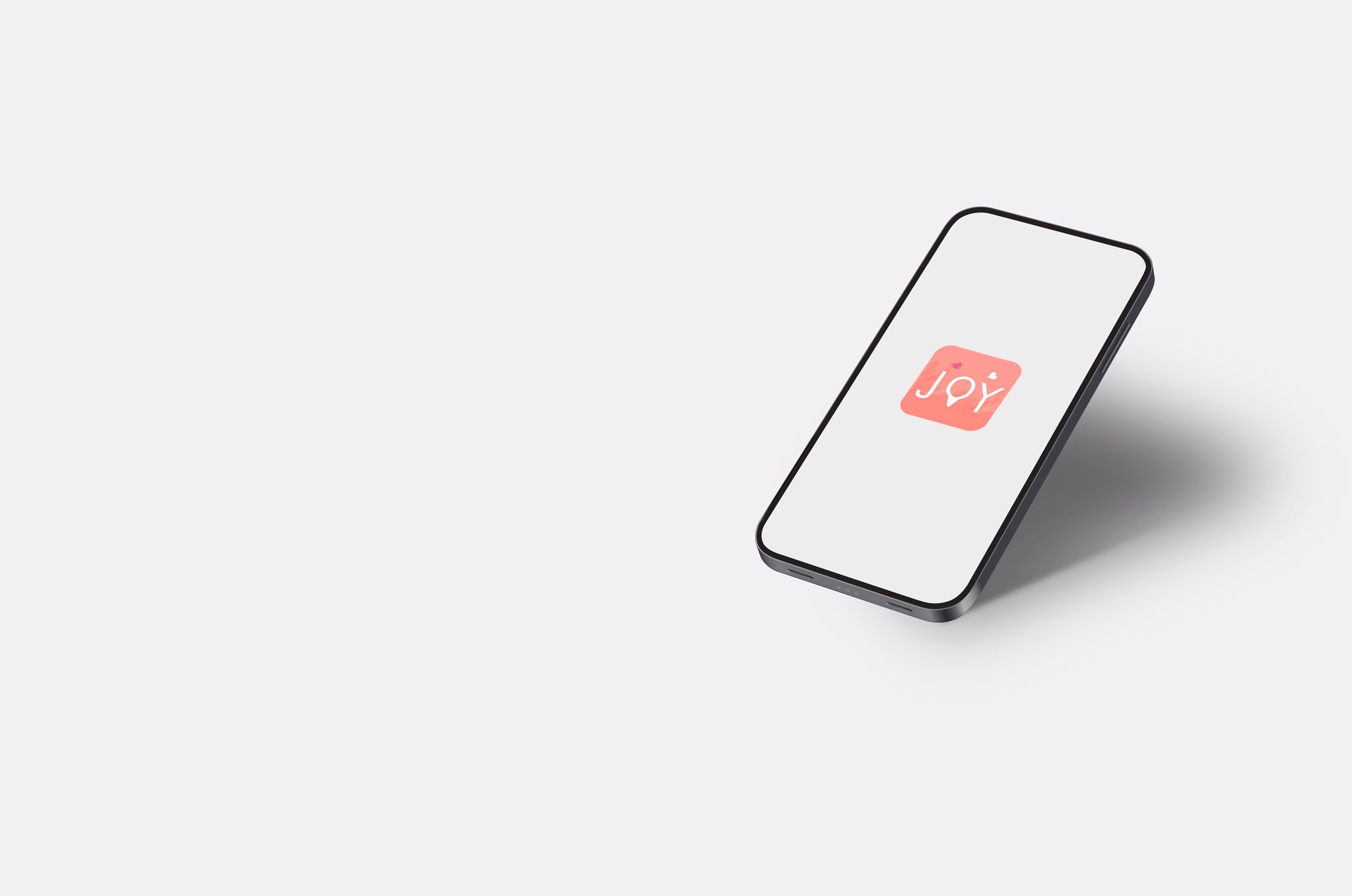 Smartphone mit "joy" Logo