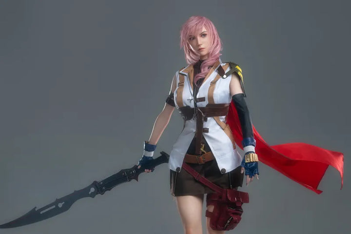 Cosplay-Charakter mit Schwert
