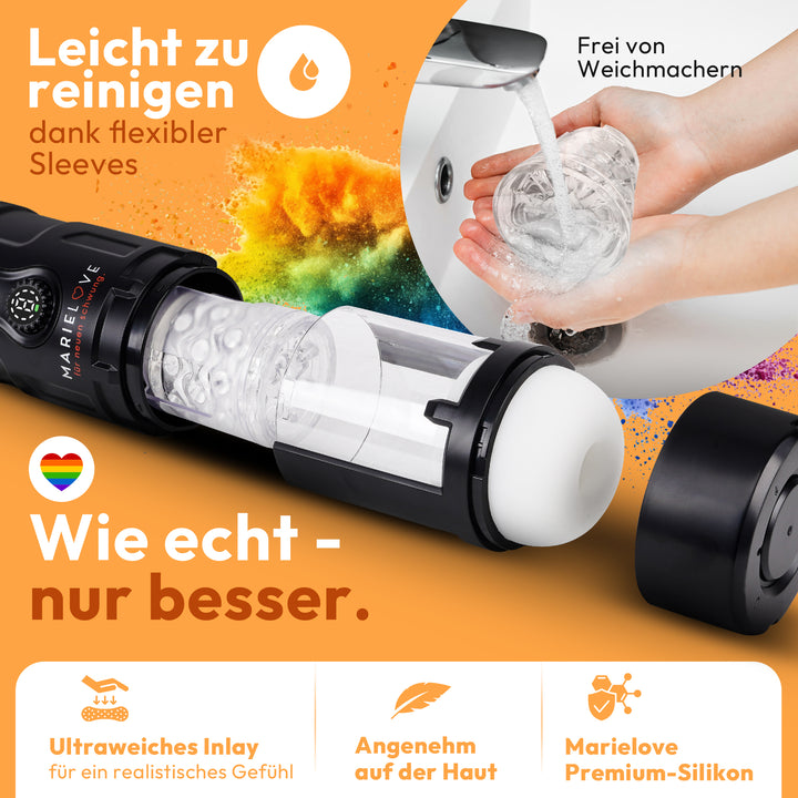 Sexspielzeug mit Reinigungsanleitung
