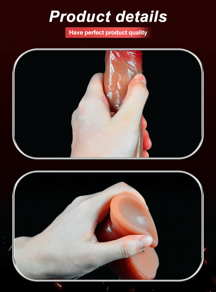 marielove Dildo Vibrator mit Heiz-, Stoß-, Rotationsfunktion & App
