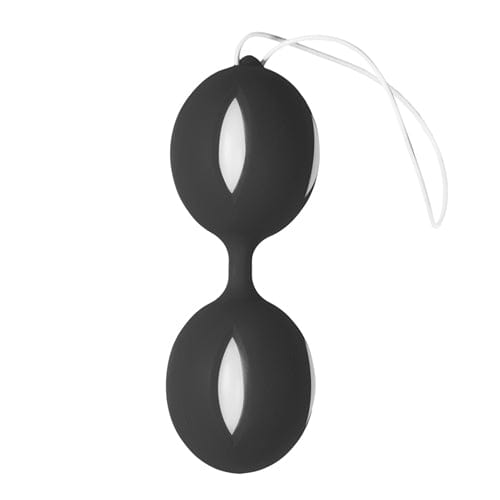 Easytoys Liebeskugeln Easytoys Liebeskugeln Wiggle Duo Kegel Ball - schwarz/weiß diskret bestellen bei marielove