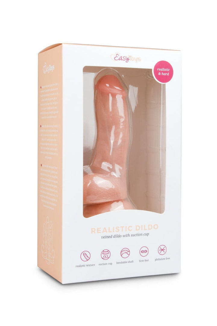 Easytoys Saugnapf Dildo Easytoys Saugnapfdildo hautfarbener Dildo - 15 cm diskret bestellen bei marielove