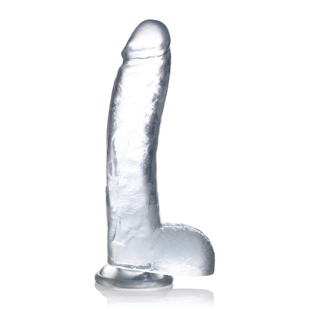 Jock XXL Dildos Jock Riesendildo Jock C-Thru Transparenter Dildo - 29 cm diskret bestellen bei marielove