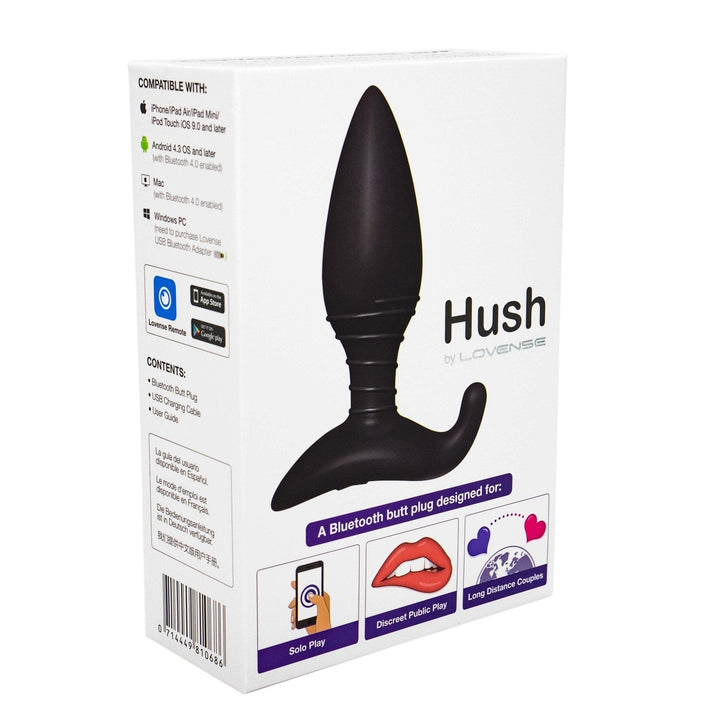 Lovense Analvibratoren Lovense Analvibrator Lovense - Hush Butt Plug 38 mm diskret bestellen bei marielove