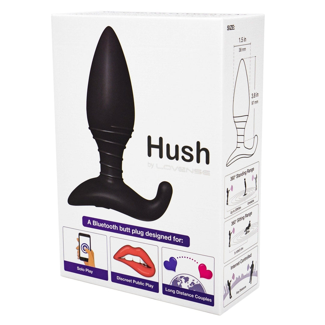 Lovense Analvibratoren Lovense Analvibrator Lovense - Hush Butt Plug 38 mm diskret bestellen bei marielove