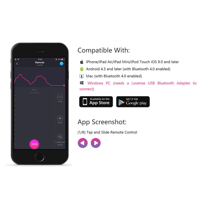 Lovense Vibro Ei Lovense Vibro Ei Lovense - Lush 2 Wearable Bullet Vibrator diskret bestellen bei marielove
