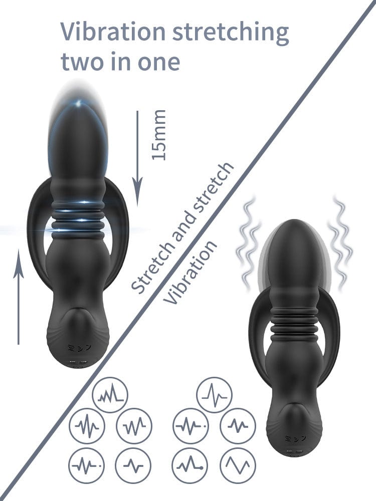 marielove Analvibratoren marielove Analvibrator Penis-Hoden-Ring mit Analvibrator diskret bestellen bei marielove