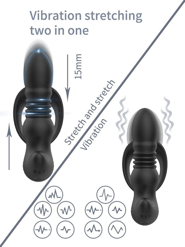 marielove Analvibratoren marielove Analvibrator Penis-Hoden-Ring mit Analvibrator diskret bestellen bei marielove