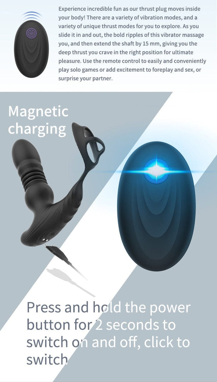 marielove Analvibratoren marielove Analvibrator Penis-Hoden-Ring mit Analvibrator diskret bestellen bei marielove