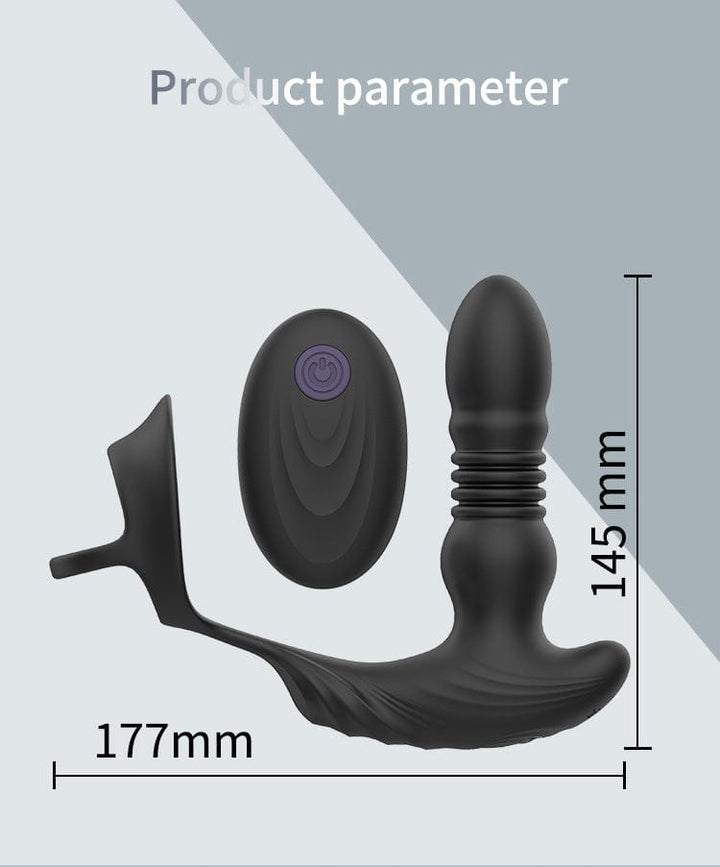 marielove Analvibratoren marielove Analvibrator Penis-Hoden-Ring mit Analvibrator diskret bestellen bei marielove