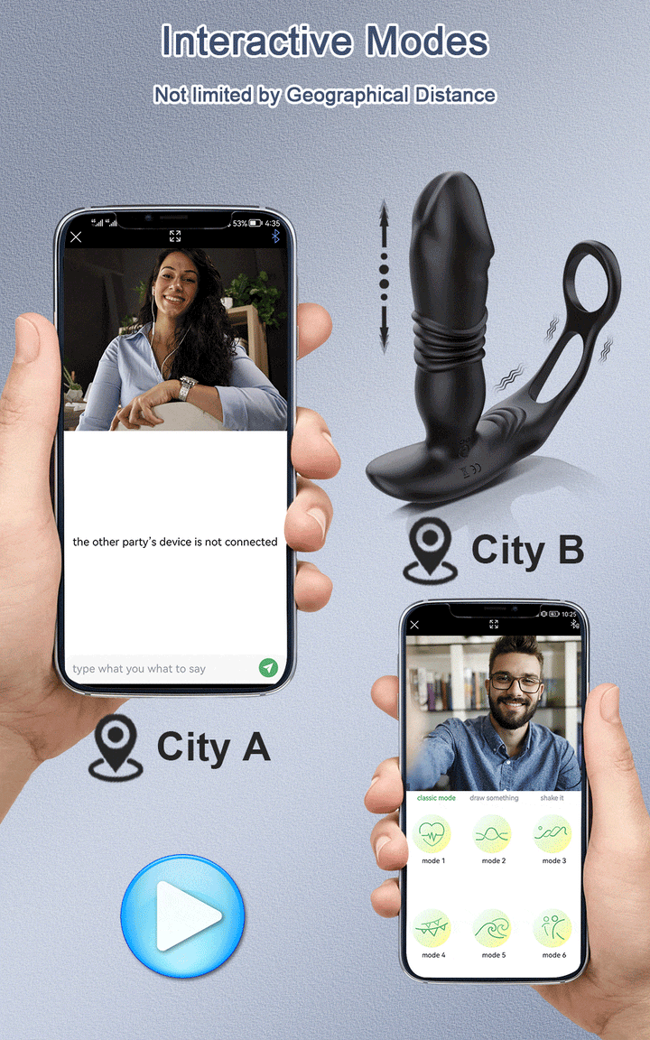 marielove Analvibratoren marielove Cockring mit Prostata Vibrator mit App diskret bestellen bei marielove
