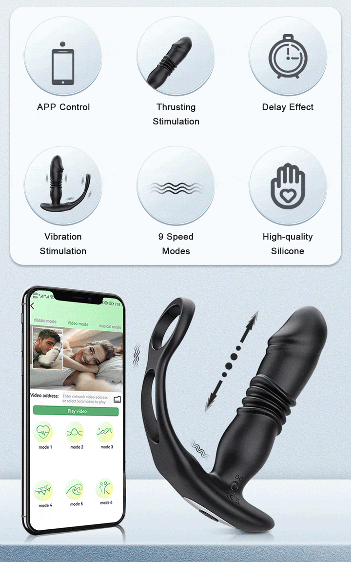 marielove Analvibratoren marielove Cockring mit Prostata Vibrator mit App diskret bestellen bei marielove