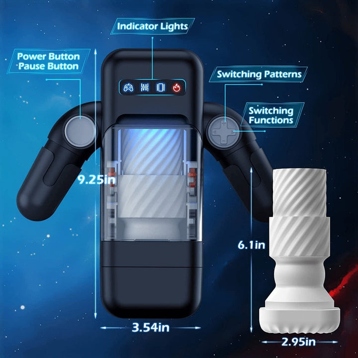 marielove Automatische Masturbatoren Elektrischer Masturbator Blowjob Simulator Joystick diskret bestellen bei marielove