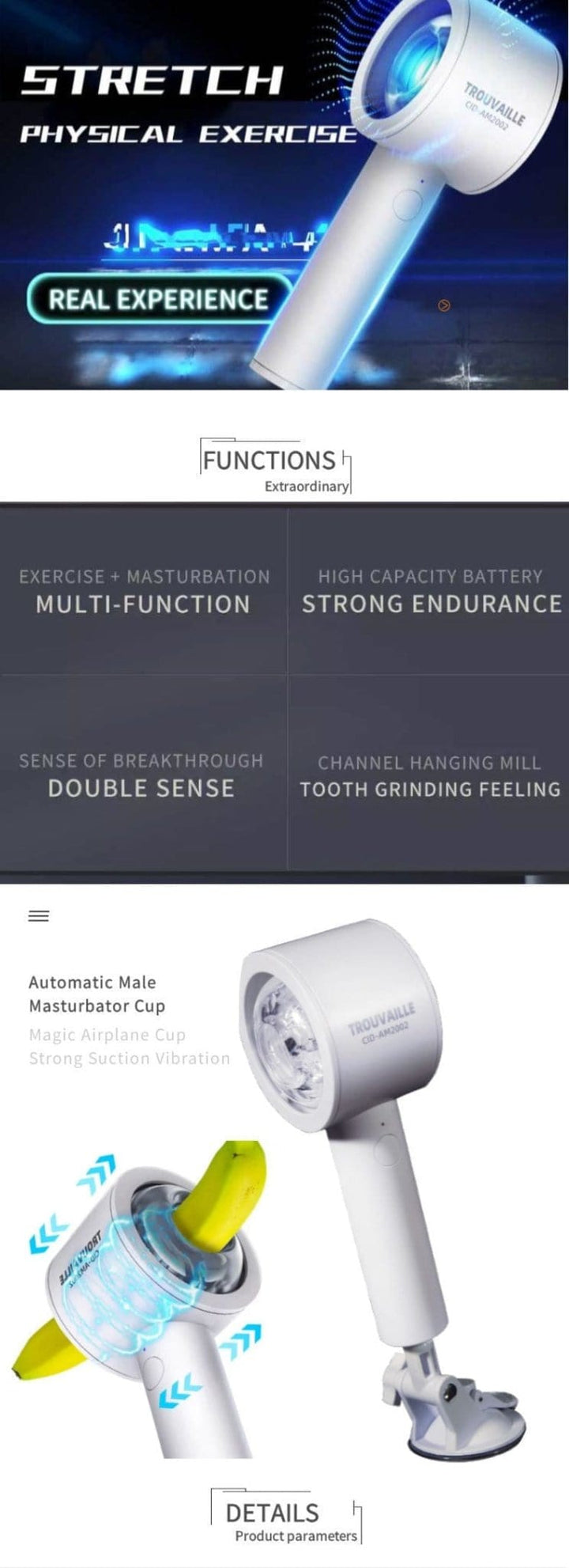 marielove Automatische Masturbatoren marielove Elektrischer Masturbator Teleskop diskret bestellen bei marielove