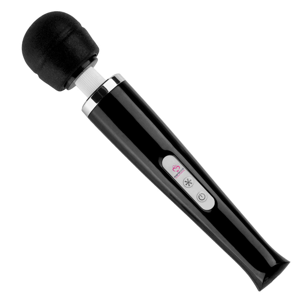 marielove Magic Wand marielove Magic Wand Vibrator Magic Wand Akku Schwarz diskret bestellen bei marielove