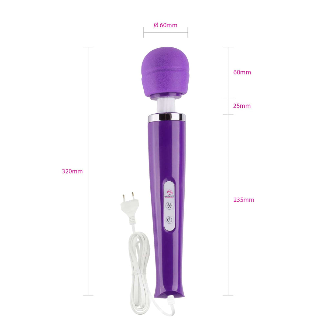 marielove Magic Wand marielove Magic Wand Vibrator Magic Wand Netz Lila diskret bestellen bei marielove