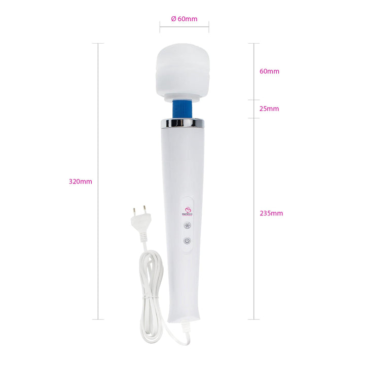 marielove Magic Wand marielove Magic Wand Vibrator Magic Wand Netz Weiß diskret bestellen bei marielove