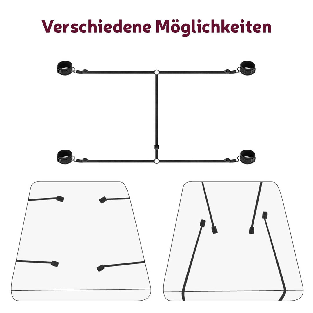 marielove marielove marielove Bondage Hand- und Fußfesselsystem diskret bestellen bei marielove