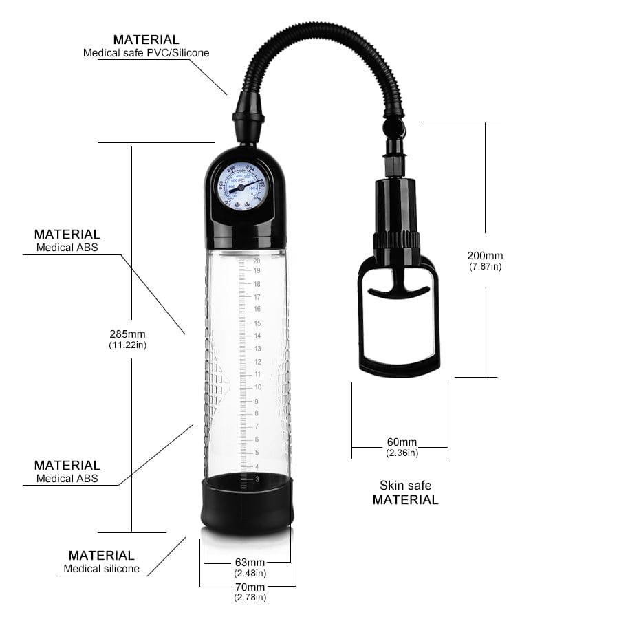 marielove Penispumpe marielove Penis Pumpe mit Zuggriff und Manometer diskret bestellen bei marielove