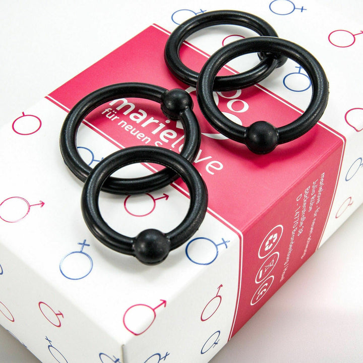 marielove Penisring marielove Penisring Eichelringe 4er Set diskret bestellen bei marielove