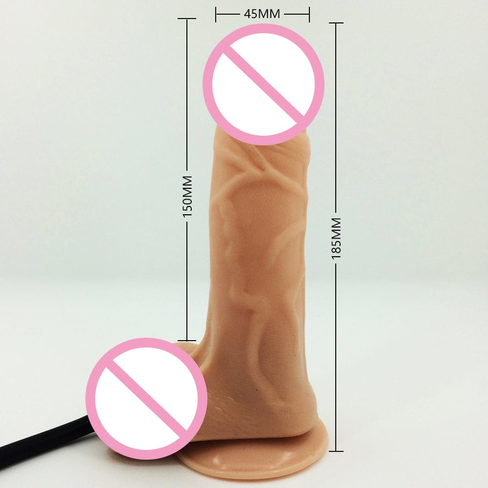 marielove Saugnapf Dildo marielove 18cm Aufblasbarer Dildo diskret bestellen bei marielove