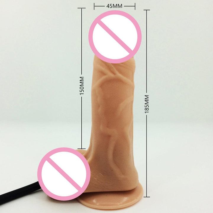 marielove Saugnapf Dildo marielove 18cm Aufblasbarer Dildo diskret bestellen bei marielove